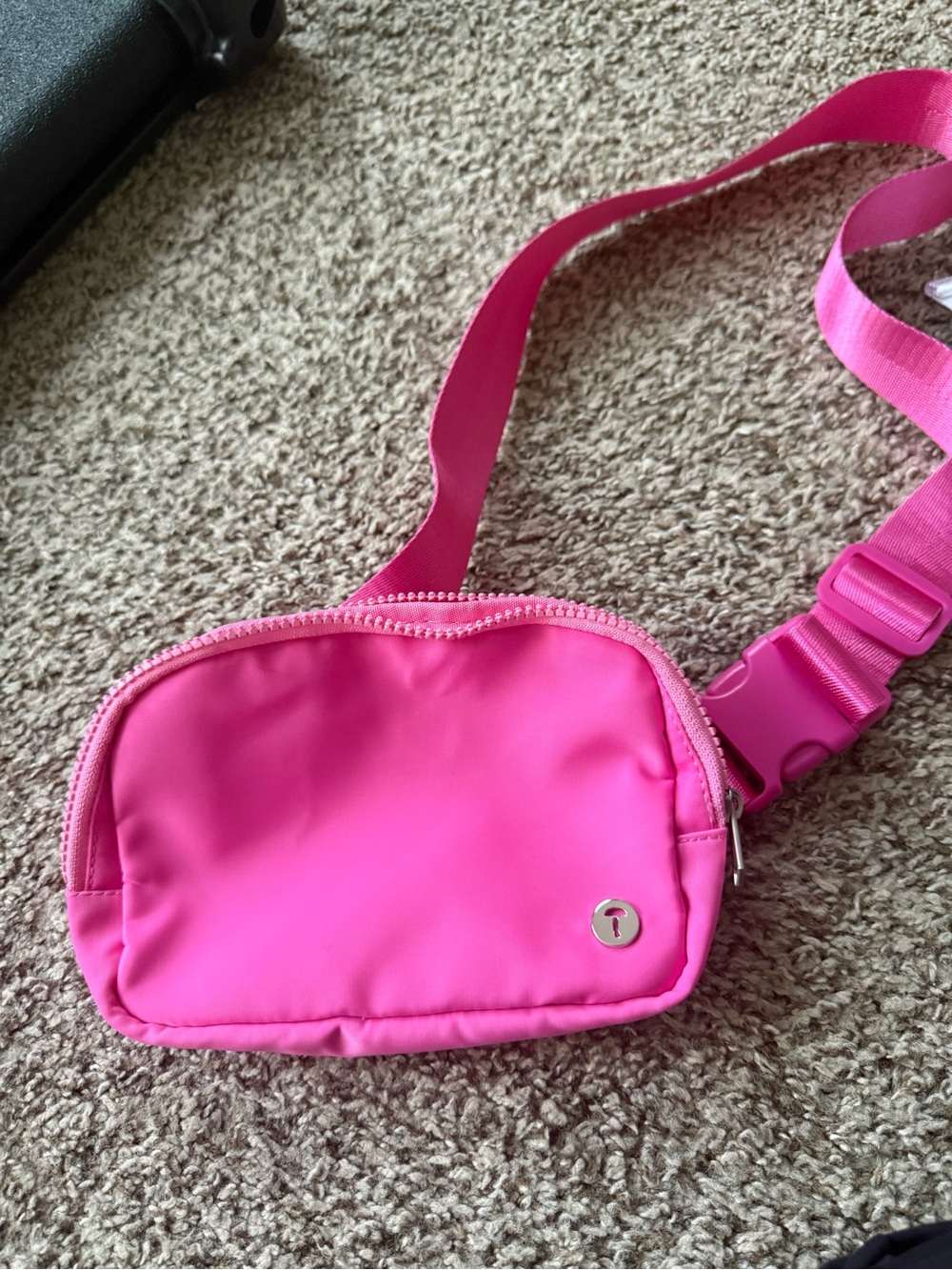 Hot Pink Crossbody Belt Bag